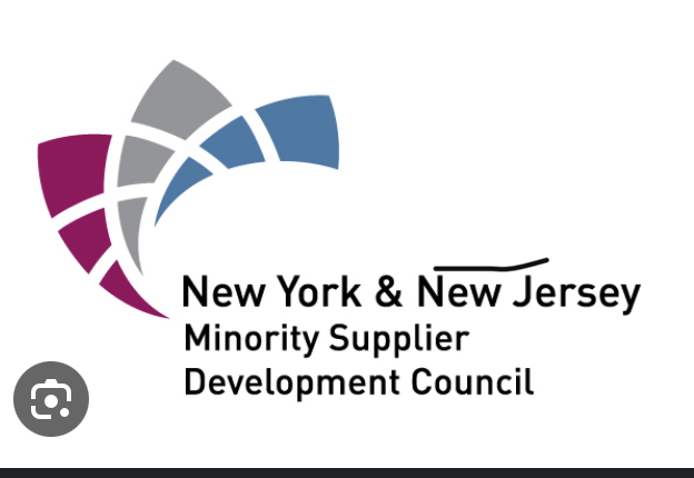 A logo for the new york & new jersey minority supplier development council.